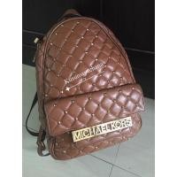 ราคา กระเป๋าเป้หนังแท้**ของแท้**มือ2//'Medium Kim' Studded Leather Backpack MICHAEL MICHAEL KORS**กรุณาอ่านรายละเอียดก่อน** (9548987274)