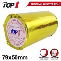 ราคา [ROLL] POP 1 THERMAL PAPER ROLL 79X50MM FAX PAPER PAPER PAPER* (54664884050)
