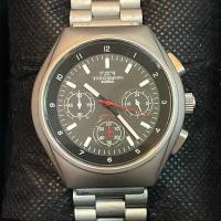ราคา นาฬิกา TECHNOS TAKC854 Quartz Stainless Steel Khaki Dial 50mm. มือสองแท้ญี่ปุ่น 100% (สภาพ 95%) คัดพิเศษ ข้อมือ 18 ซม. (51717482606)