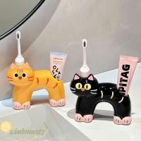 ราคา วิสโดม ที่ใส่แปรงสีฟันแมว,วัสดุเซรามิกเคาน์เตอร์ออกแบบขาตั้งแปรงสีฟันไฟฟ้า,มัลติฟังก์ชั่สัตว์แกนชั้นเก็บยาสีฟันเฉพาะสําหรับอุปกรณ์ห้องน้ํา (46214546416)