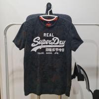 ราคา SuperDry - เสื้อยืด ผู้ชาย สีกรมท่า size M (22846290730)