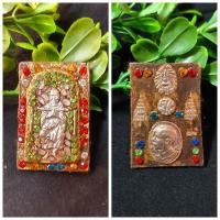 ราคา พระสมเด็จฝังพลอย ด้านหลังฝังเหรียญรัชกาลที่ 5สูง 1.5 นิ้วสวยน่าสะสมมากๆค่ะ (44563515483)
