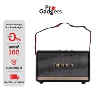 ราคา Sherman SB-22B2B+ Portable Bluetooth Speaker Retro Black ลำโพงบลูทูธ (27976760008)