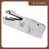 ราคา skjsqygxycจักรเย็บผ้าอัตโนมัติมือถือ Mini Home จักรเย็บผ้าไฟฟ้า DIY เครื่องมือตัดเย็บด้วยมือ (45565189676)