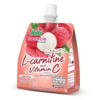 ราคา [สินค้าส่งด่วน] เจเล่ บิวตี้ ลิ้นจี่+แอลคาร์นิทีน 140 กรัม JELE BEAUTIE LYCHEE L-CARNITINE 140G. (55708887541)