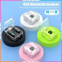 ราคา พร้อมสต็อกK30 TWS หูฟังบลูทูธไร้สายหูฟังครึ่งในหูไฮไฟสเตอริโอหูฟังพร้อมไมโครโฟนชุดหูฟัง (27176077442)