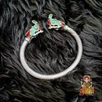 ราคา ใหม่!!!!!กำไลพญานาคสีเงิน (2287732344)