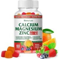 ราคา BirLab Calcium Magnesium Zinc พร้อม D3 & K2 Absorption Complex พร้อม Magnesium Glycinate Calcium Zinc Citrate สําหรับ B Muscle & Immune Health Sugar Orange Berry รส (53867618224)