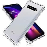 ราคา สําหรับ LG V60 V50S V50 V40 V35 V30S V30 ThinQ Stylo 6 5 Plus กันกระแทกถุงลมนิรภัยโปร่งใสเจล TPU กรณี (18985968302)