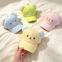 ราคา ยอดนิยมญี่ปุ่นน่ารัก Rilakkuma หูเบสบอลหมวกหญิงฤดูใบไม้ผลิฤดูร้อนครีมกันแดดการ์ตูน Peaked หมวกขนาดเล็ก Face Vacation Sun หมวก (45615784133)