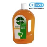 ราคา Dettol 1000 mL Antiseptic เดทตอล น้ำยาฆ่าเชื้อโรค (15121654250)
