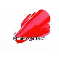 ราคา ชิวหน้า GPX Demon GR200R สีแดง อะคริลิคหนา 3 มิลสีโปร่งแสงมองทะลุ ไม่หลอกตา (7353823009)