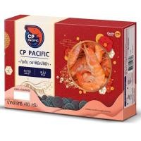 ราคา ซีพีกุ้งขาวต้มสุกทั้งตัวแช่แข็ง 400กรัม CP Frozen Boiled Shrimp 400g. (43534294504)