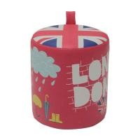 ราคา สตูลกลม KONCEPT TRAVELA สีแดง (1196950)