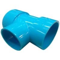 ราคา ข้อต่อสามทางลด-บาง ท่อน้ำไทย 4 นิ้วx2 1/2 นิ้ว สีฟ้า (5666)