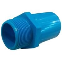 ราคา ข้อต่อเกลียวนอก ท่อน้ำไทย 4 นิ้ว สีฟ้า (8560)