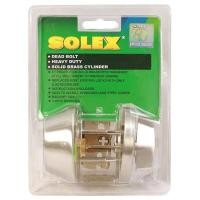 ราคา กุญแจลิ้นตาย 1 ด้าน SOLEX 5900 สีสเตนเลส (13044)