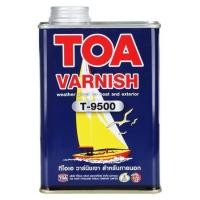 ราคา วานิชเกรดพรีเมียม TOA T-9500 เงา 1/4 แกลลอน (14856)