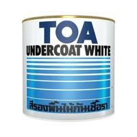 ราคา สีรองพื้นไม้ TOA UNDERCOAT G1600 สีขาว 1 แกลลอน (15760)