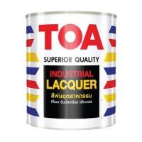 ราคา สีพ่นอุตสาหกรรม TOA INDUSTRIAL LACQUER 911 สีขาว ด้าน 1 แกลลอน (21185)