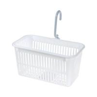 ราคา ตะแกรงใส่ของมีขอแขวนเหลี่ยม JCJ 1130 สีขาว (33932)