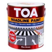 ราคา สีทาถนน สะท้อนแสง TOA ROADLINE 717 สีขาว 3 ลิตร (60038)