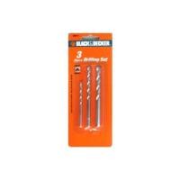 ราคา ดอกเจาะคอนกรีต BLACK&DECKER แพ็ก 3 ชิ้น (77578)
