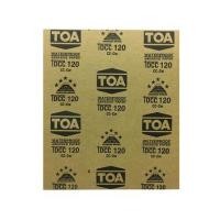 ราคา กระดาษทรายขัดเหล็ก เบอร์ 120 TOA (82177)