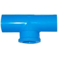 ราคา สามตาเกลียวในทองเหลือง ท่อน้ำไทย 1/2" สีฟ้า (85339)