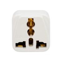 ราคา ปลั๊กแปลง 3 ขา ( 2 ขาแบน 1 ขากลมเป็นขากราวด์ ) TOSHINO PS-18B สีขาว (101265)