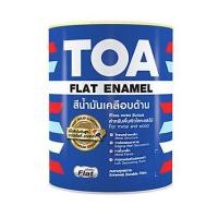 ราคา สีน้ำมัน TOA FLAT ENAMEL F888 สีดำ ด้าน 1 แกลลอน (106962)