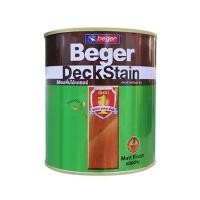 ราคา สีย้อมพื้นไม้ BEGER DECKSTAIN 3903 สีไม้สัก ด้าน 1/4 แกลลอน (122230)
