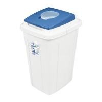 ราคา ถังขยะเหลี่ยม ฝาเปิด-ปิด KEY WAY 95L สีน้ำเงิน/ม่วง (133112)