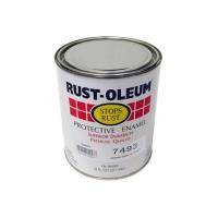 ราคา สีน้ำมัน RUST-OLEUM 7493-4 สีเหลือง เงา 1/4 แกลลอน (134382)