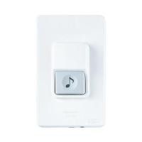 ราคา สวิตช์กดกระดิ่ง PANASONIC EGG 331 สีขาว (140310)