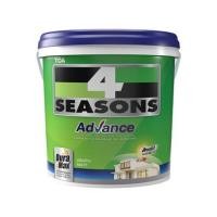 ราคา สีน้ำทาภายใน TOA 4 SEASONS ADVANCE BASE A ด้าน 2.5 แกลลอน (149869)