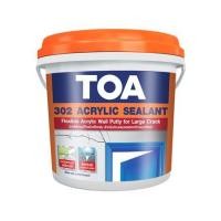 ราคา อะคริลิกอุดโป๊ว TOA 302 1 กก. สีขาว (150694)