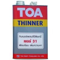 ราคา ทินเนอร์ TOA 31 1/4 แกลลอน (167318)