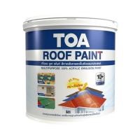 ราคา สีทาหลังคา TOA ROOF PAINT R491 สีเงินไพลิน กึ่งเงา 1 แกลลอน (176062)