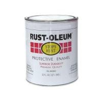 ราคา สีน้ำมัน RUST-OLEUM 2764-4 สีขาว เงา 1/4 แกลลอน (177162)
