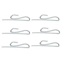 ราคา ตะขอม่านจีบ HOME LIVING STYLE สีเงิน แพ็ก 80 ชิ้น (190502)