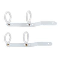 ราคา ห่วงสไลด์ คู่เหล็ก HOME LIVING STYLE 33 มม. สีขาว (190537)