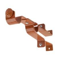 ราคา ขารับราง 2 ชั้นพิเศษ เหล็ก HOME LIVING STYLE 25 มม. สีน้ำตาล (192589)