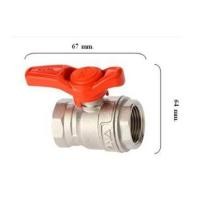 ราคา บอลวาล์ว ด้ามสั้น ANA 3/4 นิ้ว สีส้ม (204099)