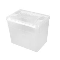 ราคา กล่องหนังสือพลาสติก UNI-WARE 4635 17x26x21.5 ซม. สีขาว (205191)