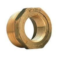 ราคา ข้อต่อลดเหลี่ยมทองเหลือง TP 1x1/2 นิ้ว (212642)