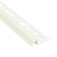 ราคา คิ้ว PVC จระเข้ พลัส ไมโครแบน 13 มม. 2 ม. สีขาวไข่ (214232)