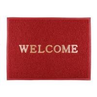 ราคา พรมเช็ดเท้าดักฝุ่น HOME LIVING STYLE WELCOME 60X80 ซม. สีแดง (214506)