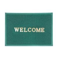 ราคา พรมเช็ดเท้าดักฝุ่น HOME LIVING STYLE WELCOME 50X70 ซม. สีเขียว (214559)