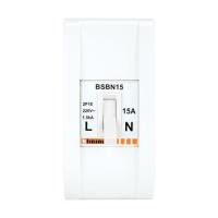 ราคา เซฟตี้เบรกเกอร์พร้อมกล่อง 15 แอมป์ 1 เฟส BTICINO BSB1 (215049)